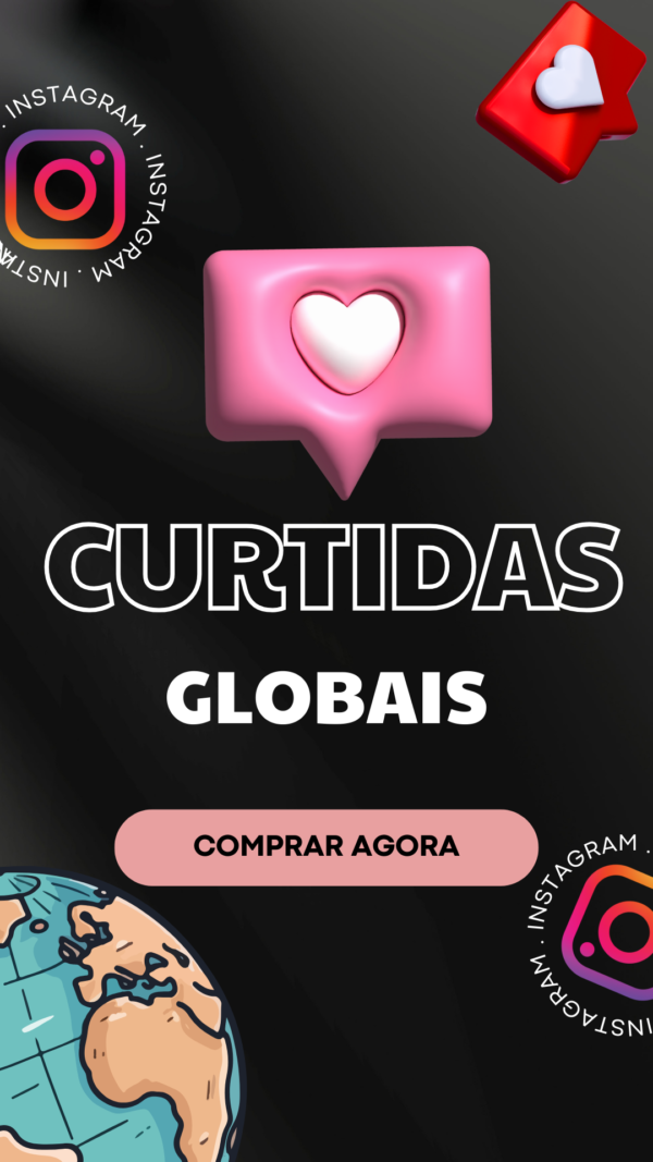 🌍 Curtidas Globais